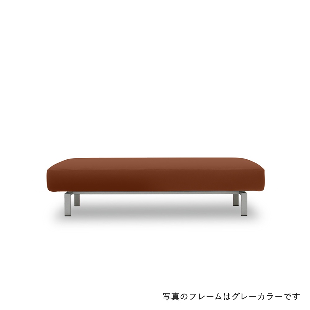 SEMPRE フローティングソファ SO-01 ベンチ2人掛 フレーム:スチール(粉体塗装仕上げブラウン) / SEMPRE(センプレ) / ベンチ・ダイニングベンチ / SME10016RED_ma.jpg