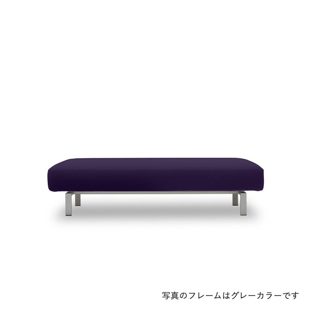SEMPRE フローティングソファ SO-01 ベンチ2人掛 フレーム:スチール(粉体塗装仕上げブラウン) / SEMPRE(センプレ) / ベンチ・ダイニングベンチ / SME10017PPL_ma.jpg
