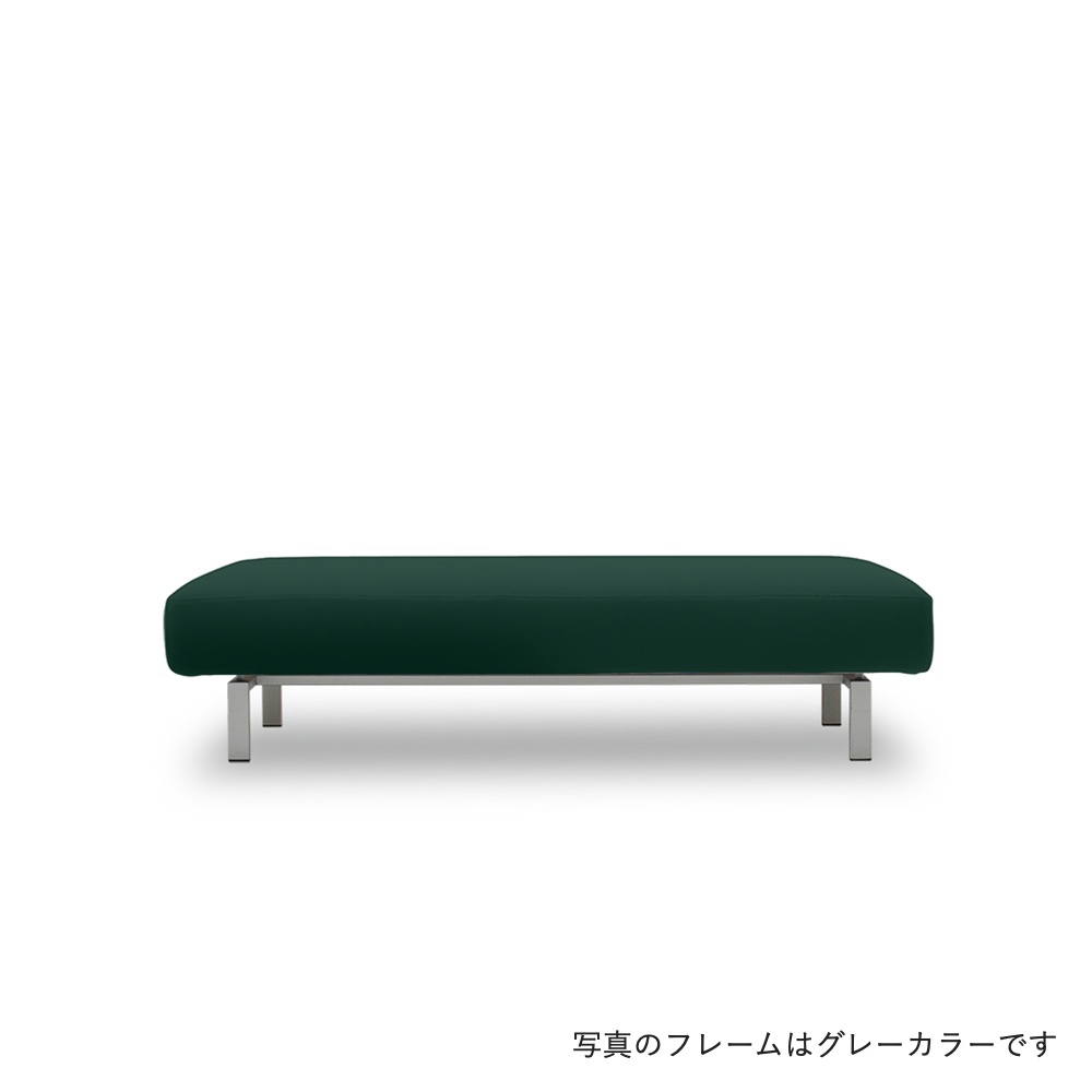 SEMPRE フローティングソファ SO-01 ベンチ2人掛 フレーム:スチール(粉体塗装仕上げブラウン) / SEMPRE(センプレ) / ベンチ・ダイニングベンチ / SME10018GRN_ma.jpg