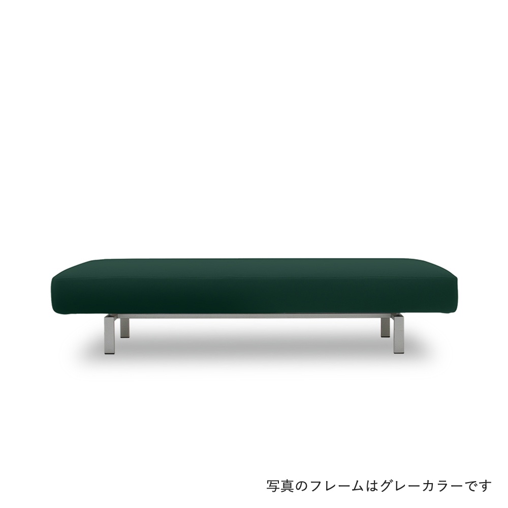 SEMPRE フローティングソファ SO-01 ベンチ2.5人掛 フレーム:スチール(粉体塗装仕上げブラウン) / SEMPRE(センプレ) / ベンチ・ダイニングベンチ / SME10024GRN_ma.jpg