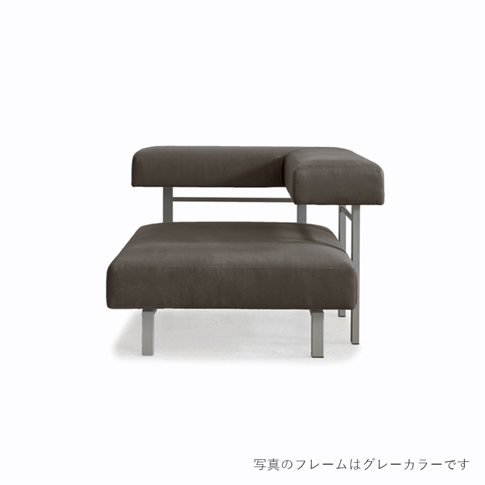 SEMPRE フローティングソファ SO-01 ソファ1人掛 右アーム フレーム:スチール(粉体塗装仕上げブラウン) / SEMPRE(センプレ) / 1人掛けソファ / SME10028MBR_ma.jpg