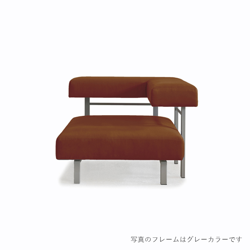 SEMPRE フローティングソファ SO-01 ソファ1人掛 右アーム フレーム:スチール(粉体塗装仕上げブラウン) / SEMPRE(センプレ) / 1人掛けソファ / SME10028RED_ma.jpg