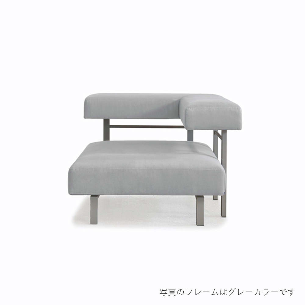 SEMPRE フローティングソファ SO-01 ソファ1人掛 右アーム フレーム:スチール(粉体塗装仕上げブラウン) / SEMPRE(センプレ) / 1人掛けソファ / SME10028WHT_ma.jpg