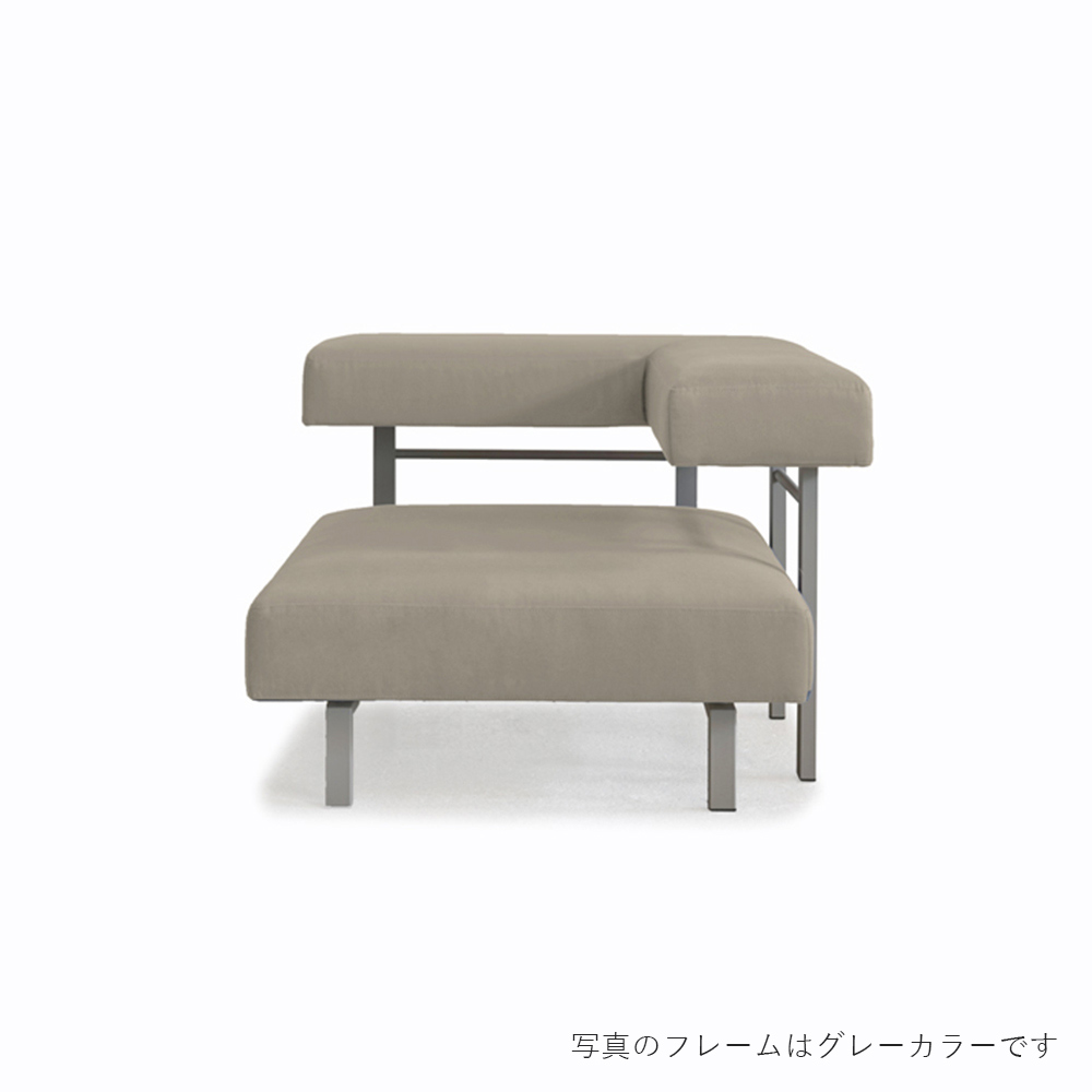 SEMPRE フローティングソファ SO-01 ソファ1人掛 右アーム フレーム:スチール(粉体塗装仕上げブラウン) / SEMPRE(センプレ) / 1人掛けソファ / SME10029BEG_ma.jpg