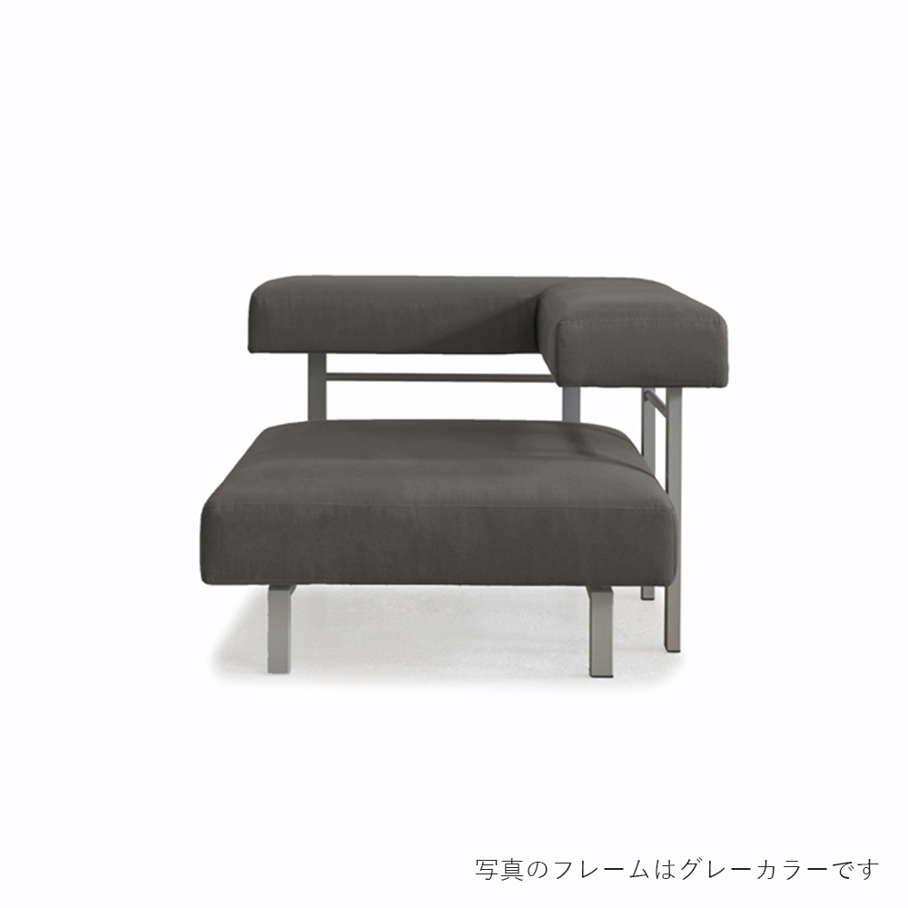SEMPRE フローティングソファ SO-01 ソファ1人掛 右アーム フレーム:スチール(粉体塗装仕上げブラウン) / SEMPRE(センプレ) / 1人掛けソファ / SME10029GRY_ma.jpg