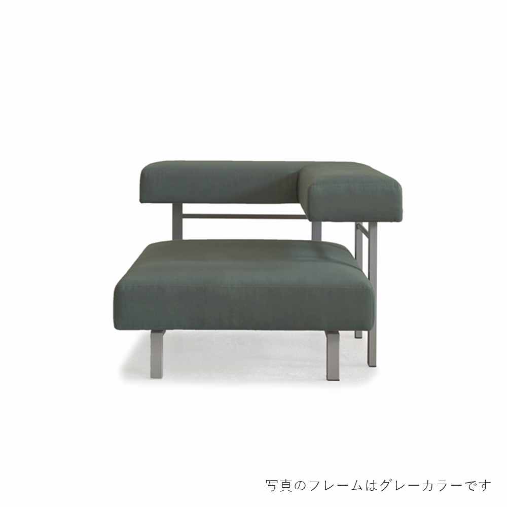 SEMPRE フローティングソファ SO-01 ソファ1人掛 右アーム フレーム:スチール(粉体塗装仕上げブラウン) / SEMPRE(センプレ) / 1人掛けソファ / SME10030BLK_ma.jpg