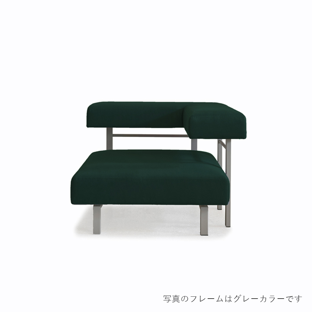 SEMPRE フローティングソファ SO-01 ソファ1人掛 右アーム フレーム:スチール(粉体塗装仕上げブラウン) / SEMPRE(センプレ) / 1人掛けソファ / SME10030GRN_ma.jpg
