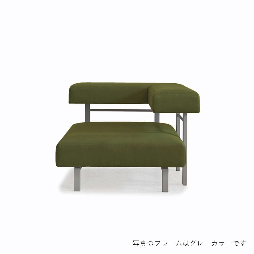 SEMPRE フローティングソファ SO-01 ソファ1人掛 右アーム フレーム:スチール(粉体塗装仕上げブラウン) / SEMPRE(センプレ) / 1人掛けソファ / SME10030YEL_ma.jpg
