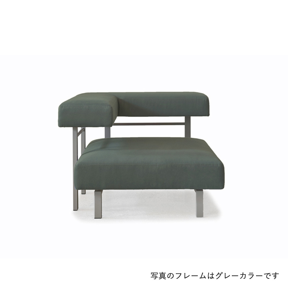 SEMPRE フローティングソファ SO-01 ソファ1人掛 左アーム フレーム:スチール(粉体塗装仕上げブラウン) / SEMPRE(センプレ) / 1人掛けソファ / SME10036BLK_ma.jpg
