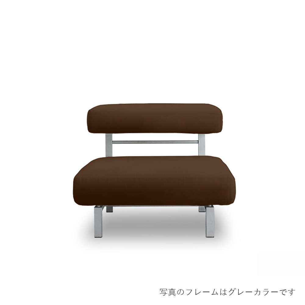SEMPRE フローティングソファ SO-01 ソファ1人掛 フレーム:スチール(粉体塗装仕上げブラウン) / SEMPRE(センプレ) / 1人掛けソファ / SME10040DBR_ma.jpg