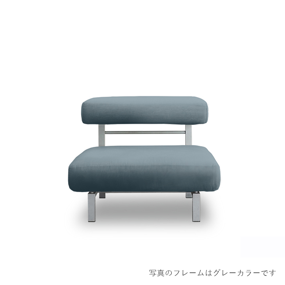 SEMPRE フローティングソファ SO-01 ソファ1人掛 フレーム:スチール(粉体塗装仕上げブラウン) / SEMPRE(センプレ) / 1人掛けソファ / SME10040GRY_ma.jpg