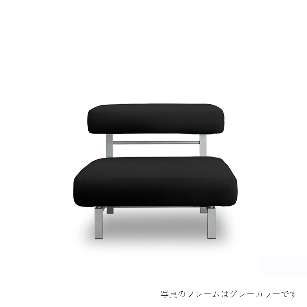 SEMPRE フローティングソファ SO-01 ソファ1人掛 フレーム：スチール(粉体塗装仕上げブラウン) / SEMPRE（センプレ） / 1人掛けソファ / SME10041BLK_ma.jpg