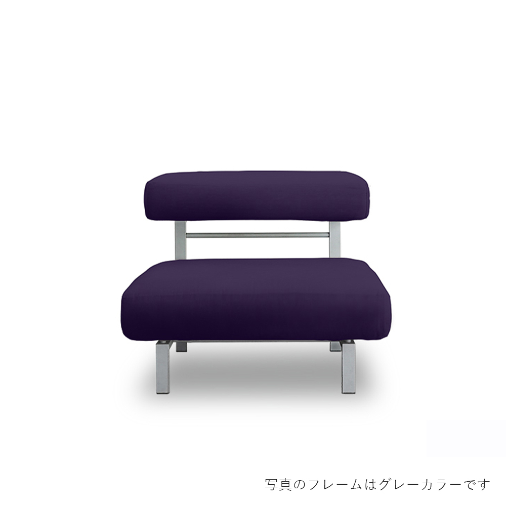 SEMPRE フローティングソファ SO-01 ソファ1人掛 フレーム：スチール(粉体塗装仕上げブラウン) / SEMPRE（センプレ） / 1人掛けソファ / SME10041PPL_ma.jpg