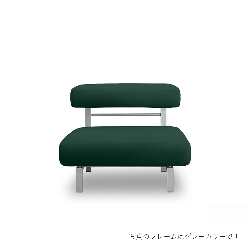SEMPRE フローティングソファ SO-01 ソファ1人掛 フレーム:スチール(粉体塗装仕上げブラウン) / SEMPRE(センプレ) / 1人掛けソファ / SME10042GRN_ma.jpg
