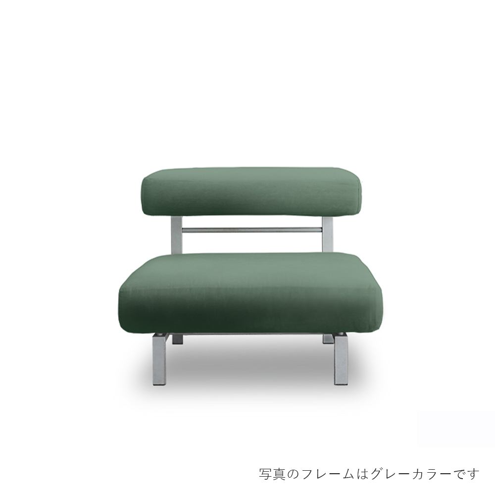 SEMPRE フローティングソファ SO-01 ソファ1人掛 フレーム:スチール(粉体塗装仕上げブラウン) / SEMPRE(センプレ) / 1人掛けソファ / SME10042GRY_ma.jpg