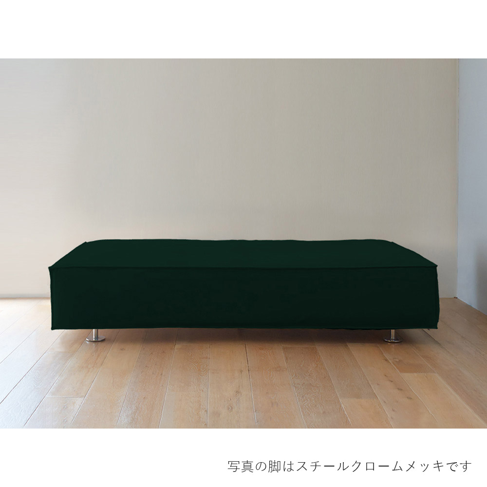 SEMPRE ソフトキューブソファ SO-11 ソファ3人掛 脚:艶消しブラック / SEMPRE(センプレ) / 3人掛けソファ / SME10090GRN_ma.jpg