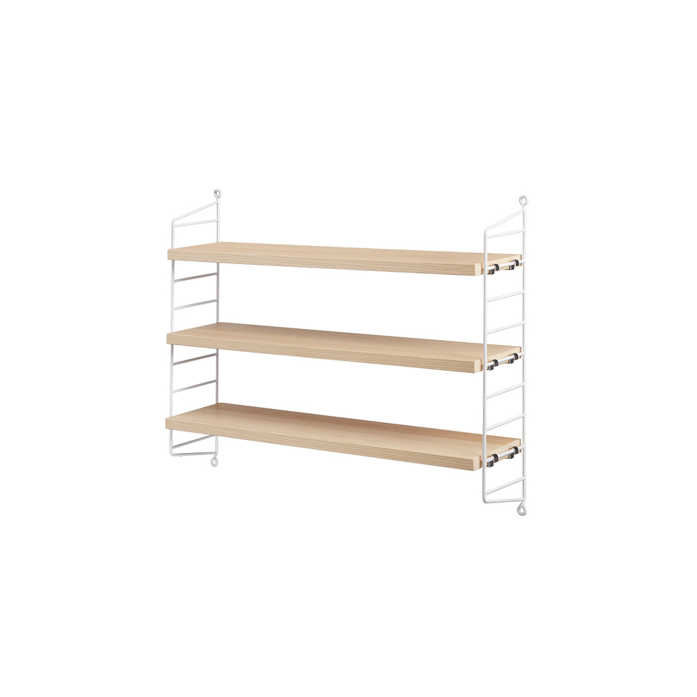 String Pocket Wood String Furniture / String Furniture（ストリング ファニチャー） / ラック・ブックシェルフ・マガジンラック・本棚 / SRF10004BEG_ma.jpg