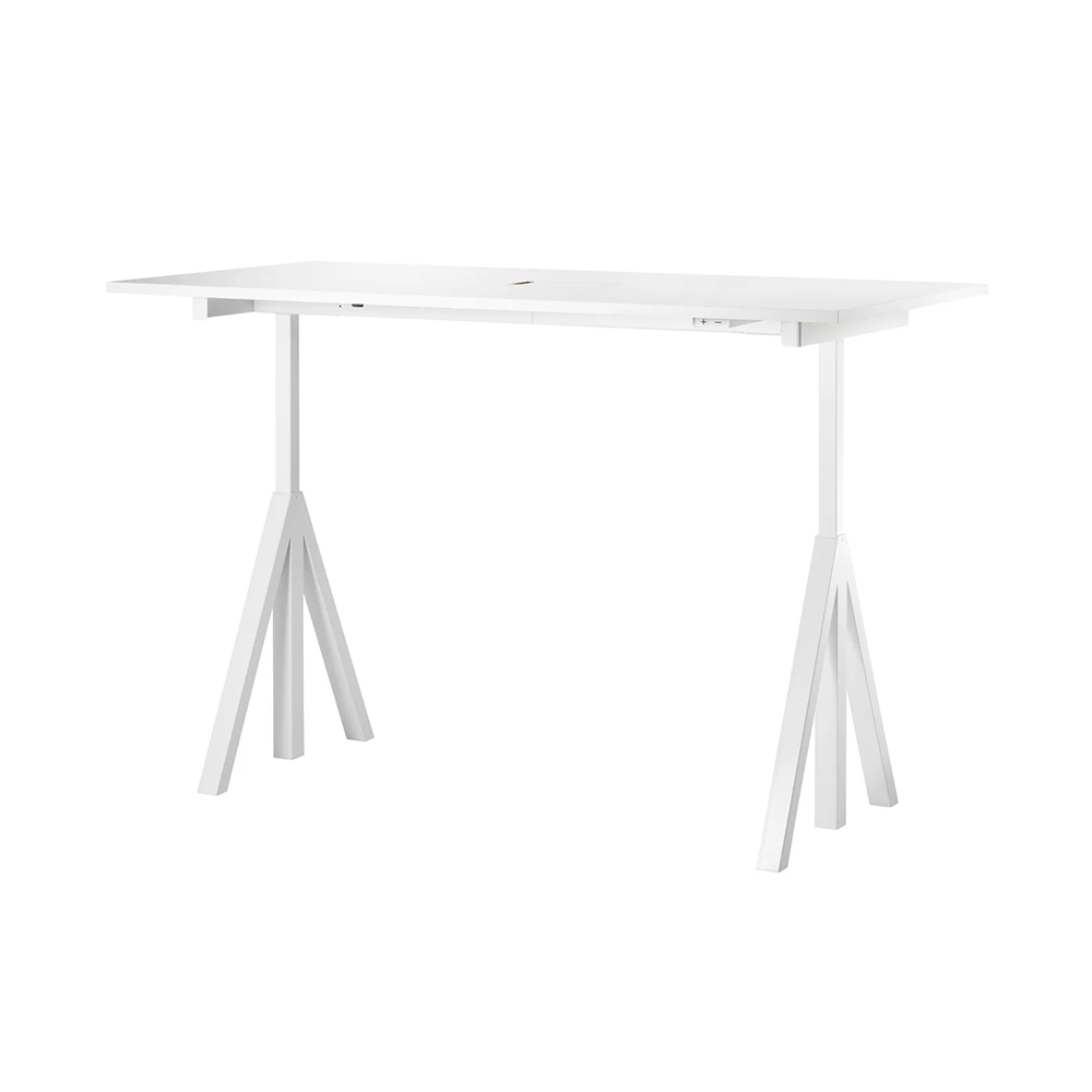 昇降式 Works Desk 180×90 天板ホワイトラミネート String Furniture / String Furniture（ストリング ファニチャー） / 昇降デスク / SRF10006_dt_01.jpg