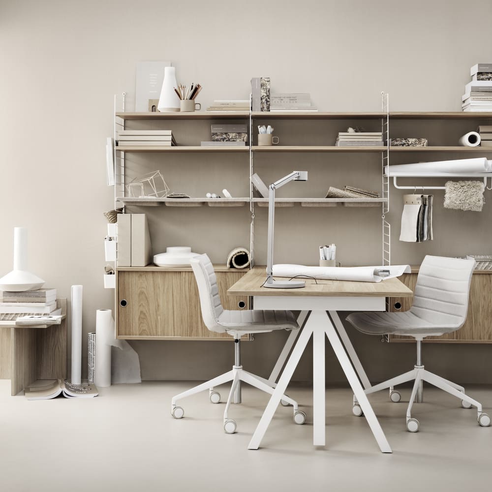 昇降式 Works Desk 180×90 天板ホワイトラミネート String Furniture / String Furniture（ストリング ファニチャー） / 昇降デスク / SRF10006_dt_14.jpg