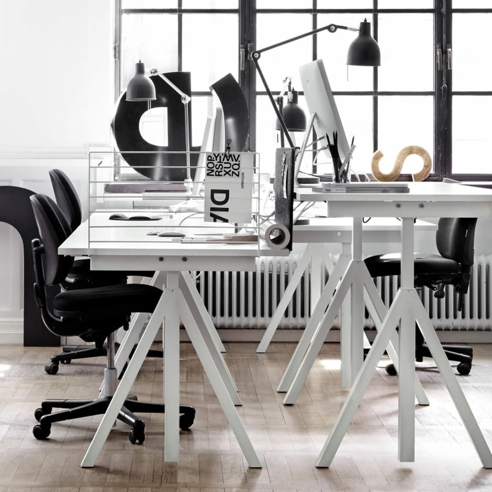 昇降式 Works Desk 120×78  天板オーク String Furniture / String Furniture（ストリング ファニチャー） / 昇降デスク / SRF10008_dt_09.jpg