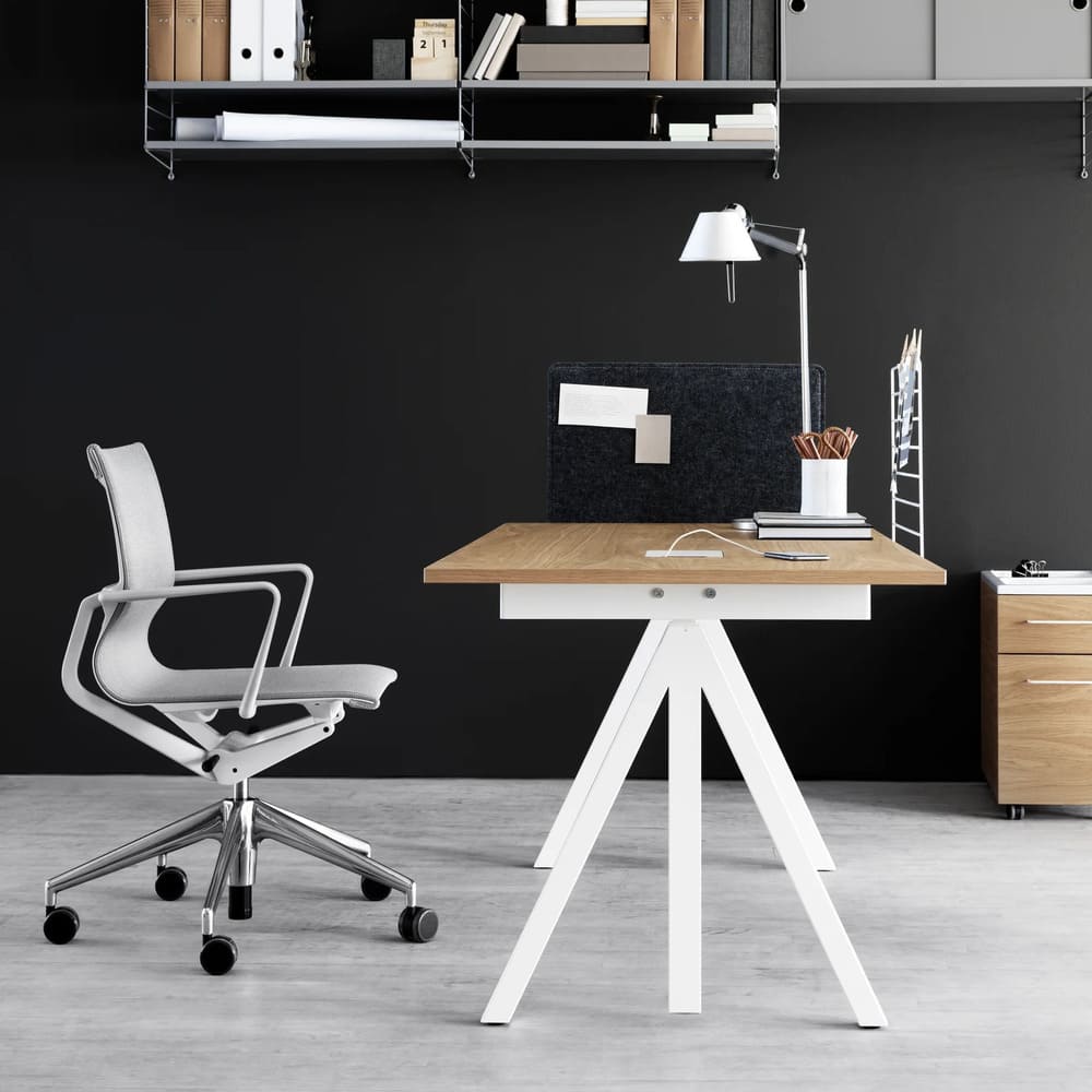 昇降式 Works Desk 120×78  天板ホワイトラミネート String Furniture / String Furniture（ストリング ファニチャー） / 昇降デスク / SRF10009_dt_08.jpg