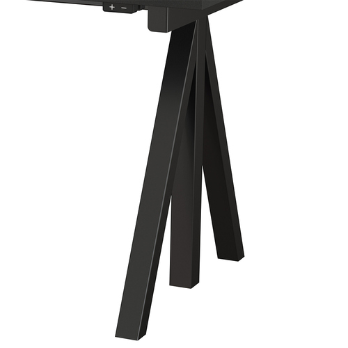 昇降式 Works Desk 120×78  天板ブラック String Furniture / String Furniture（ストリング ファニチャー） / 昇降デスク / col_SRF10010BLK.jpg