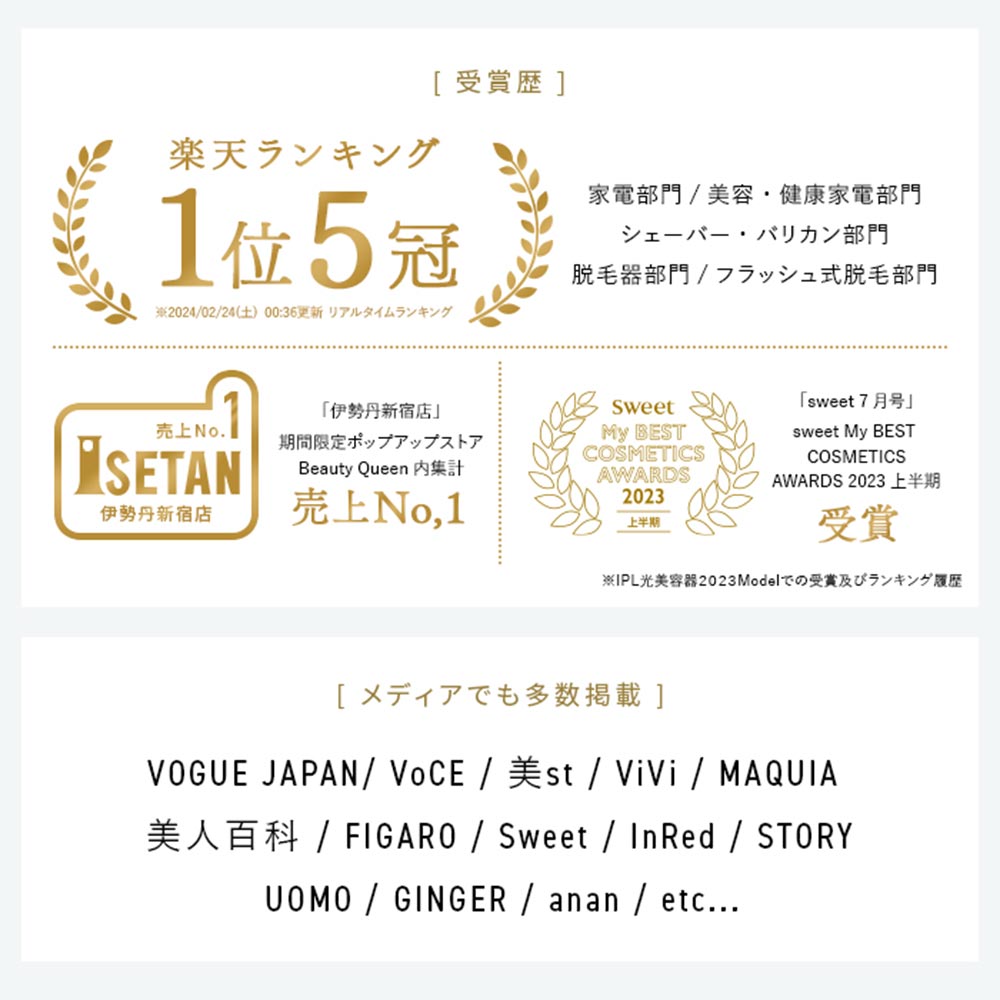 STELLA BEAUTE IPL&amp;LED光美容器 SB-IFD03 / STELLA BEAUTE（ステラ ボーテ） / その他美容家電 / STB10001_dt_12.jpg