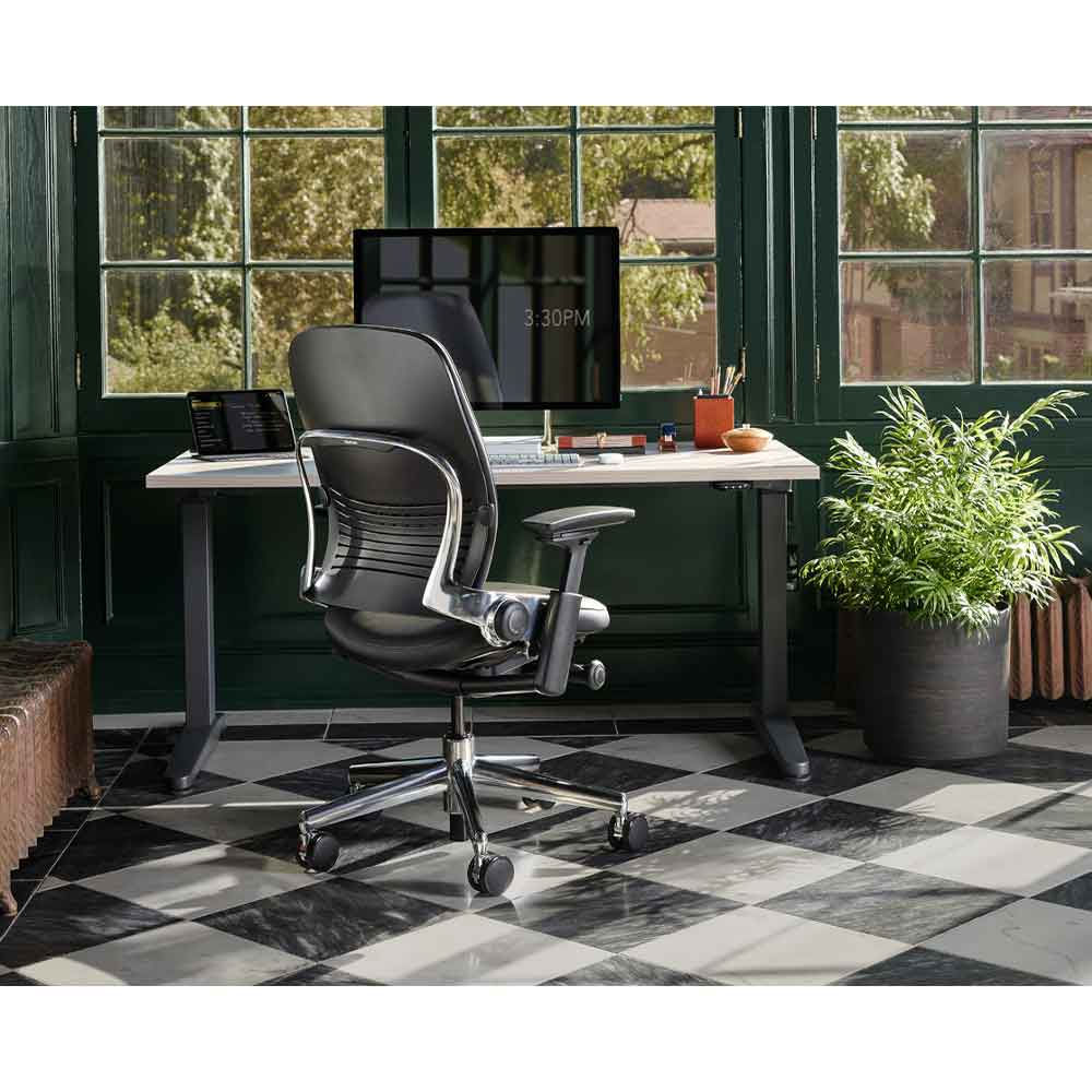 steelcase Leap 46216179(US)Seat&amp;Back Black / steelcase（スチールケース） / オフィスチェア・ワークチェア / STC10018_dt_12.jpg