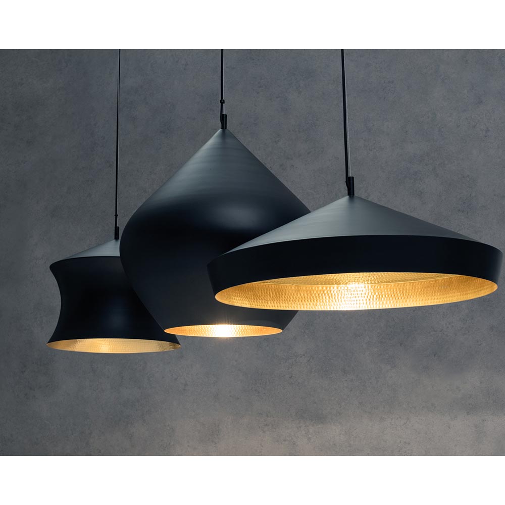 Tom Dixon. BEAT FLAT PENDANT LED BLACK / Tom Dixon.（トム・ディクソン） / ペンダントライト / TDN10072_dt_03.jpg
