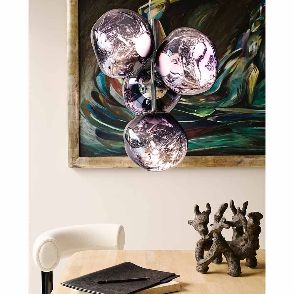 Tom Dixon. MELT MINI CHANDELIER  GOLD / Tom Dixon.（トム・ディクソン） / シャンデリア / TDN10083_dt_01.jpg