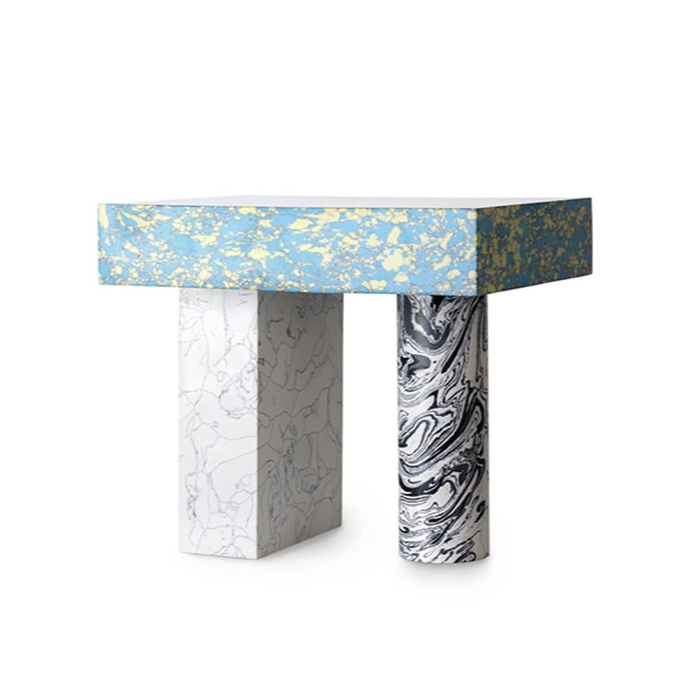 Tom Dixon. SWIRL SIDE TABLE LOW / Tom Dixon.（トム・ディクソン） / サイドテーブル・ナイトテーブル / TDN10102_dt_02.jpg