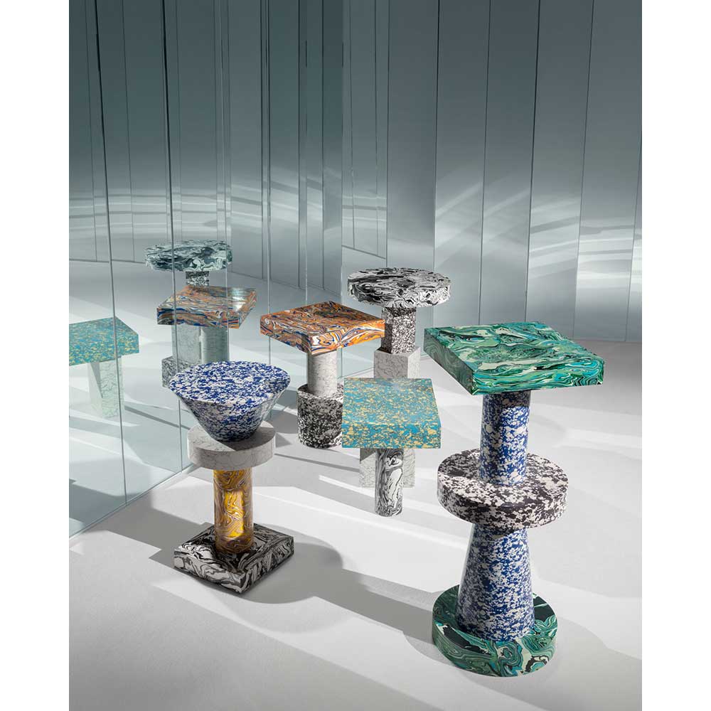 Tom Dixon. SWIRL SIDE TABLE LOW / Tom Dixon.（トム・ディクソン） / サイドテーブル・ナイトテーブル / TDN10102_dt_07.jpg