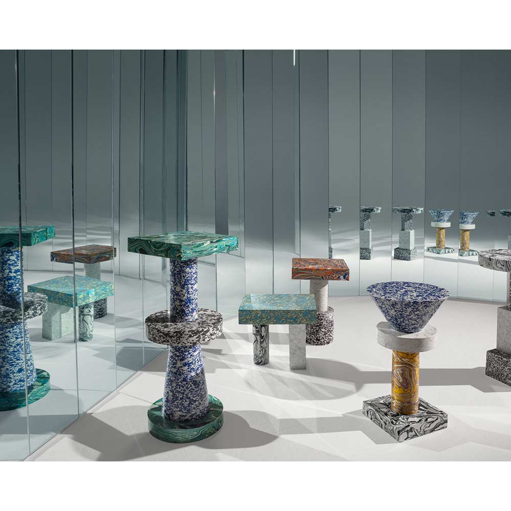 Tom Dixon. SWIRL SIDE TABLE TALL / Tom Dixon.（トム・ディクソン） / サイドテーブル・ナイトテーブル / TDN10104_dt_06.jpg
