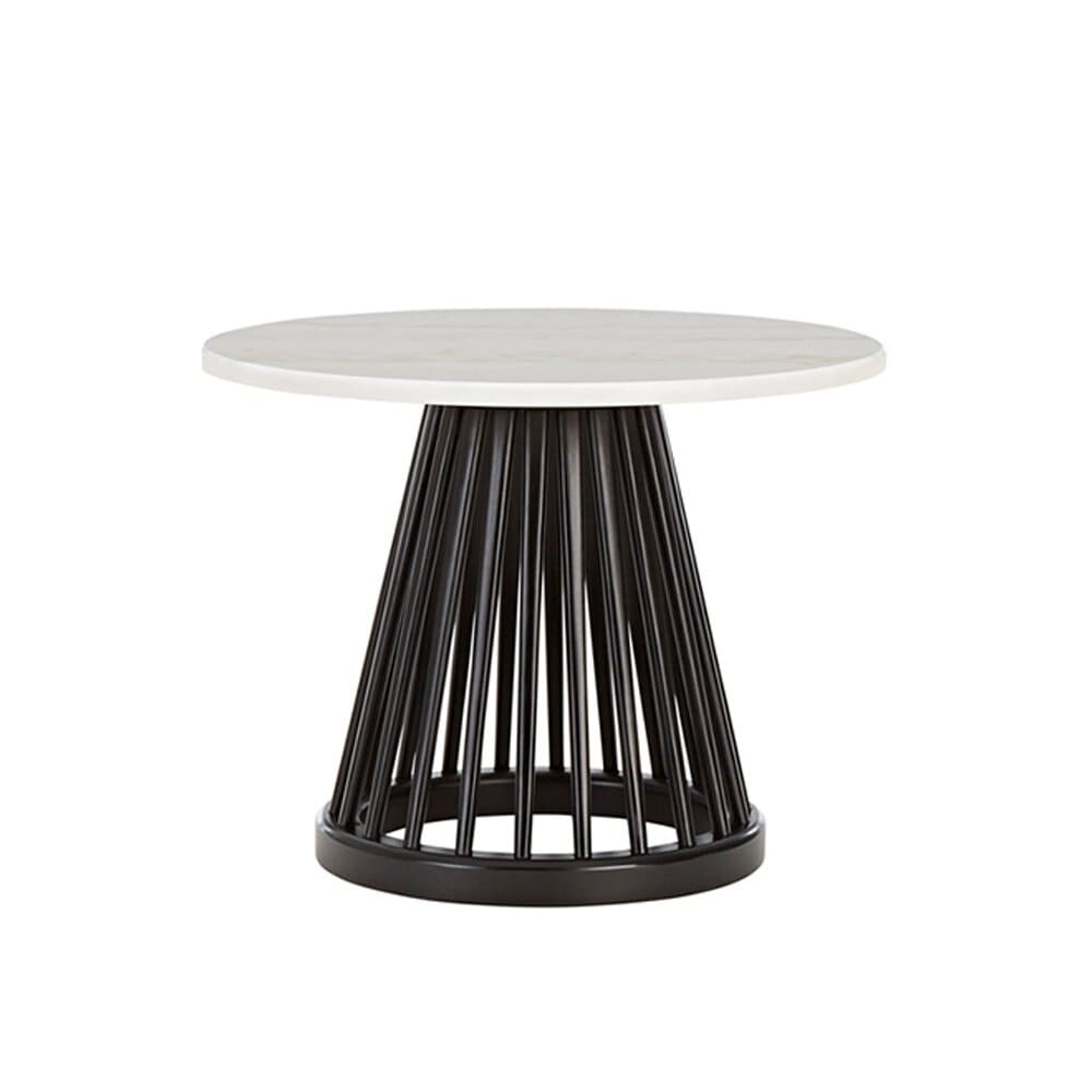 Tom Dixon. FAN TABLE 600 / Tom Dixon.（トム・ディクソン） / サイドテーブル・ナイトテーブル / TDN10109BLK_ma.jpg
