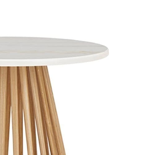 Tom Dixon. FAN TABLE 600 / Tom Dixon.（トム・ディクソン） / サイドテーブル・ナイトテーブル / col_TDN10109LBR.jpg