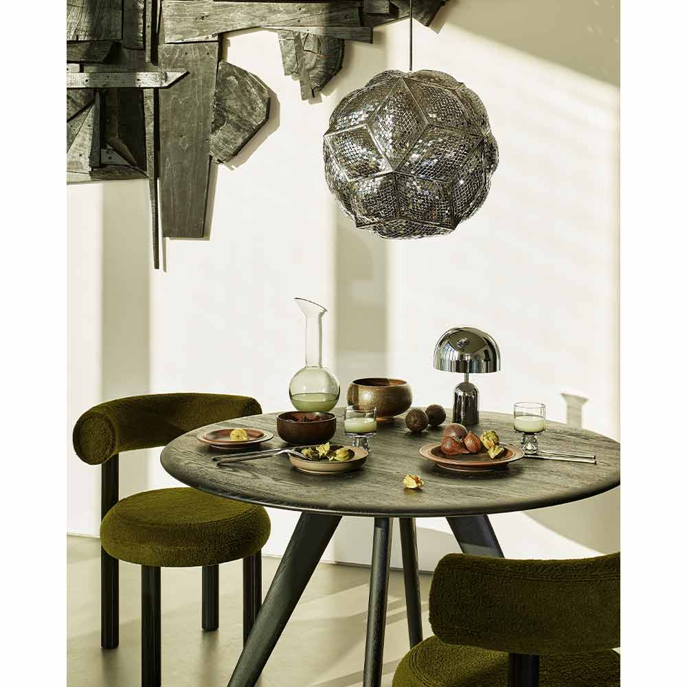 Tom Dixon. SLAB ROUND TABLE 1200 / Tom Dixon.（トム・ディクソン） / ダイニングテーブル / TDN10116_dt_01.jpg