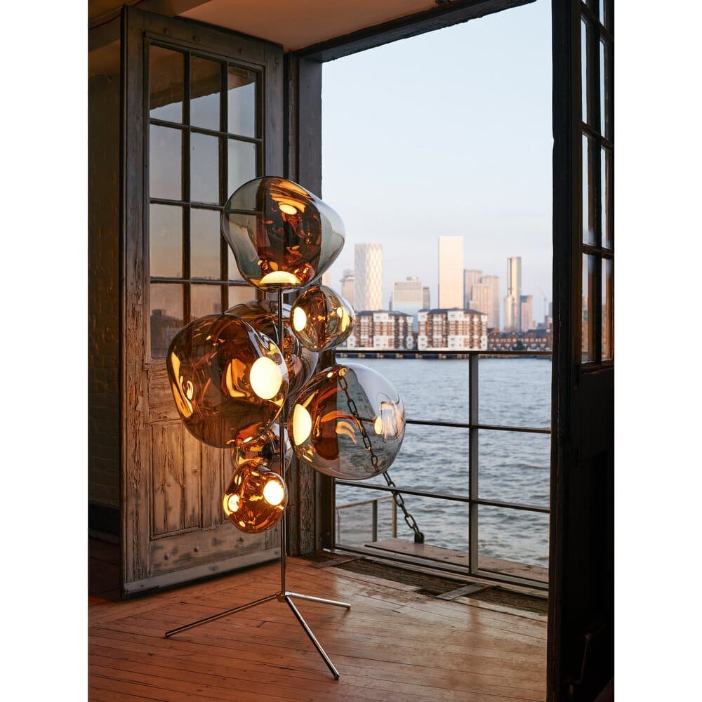 Tom Dixon. MELT STAND CHANDELIER LED / Tom Dixon.（トム・ディクソン） / スタンドライト・フロアライト・フロアスタンド / TDN10149_dt_01.jpg