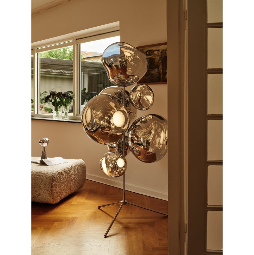 Tom Dixon. MELT STAND CHANDELIER LED / Tom Dixon.（トム・ディクソン） / スタンドライト・フロアライト・フロアスタンド / TDN10149_dt_02.jpg