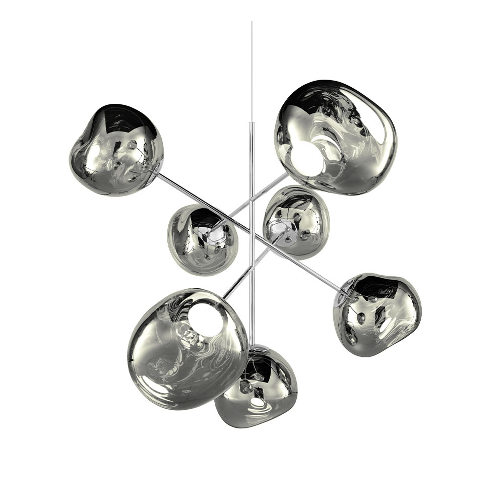 Tom Dixon. MELT LARGE CHANDELIER / Tom Dixon.（トム・ディクソン） / ペンダントライト / TDN10157SIL_ma.jpg