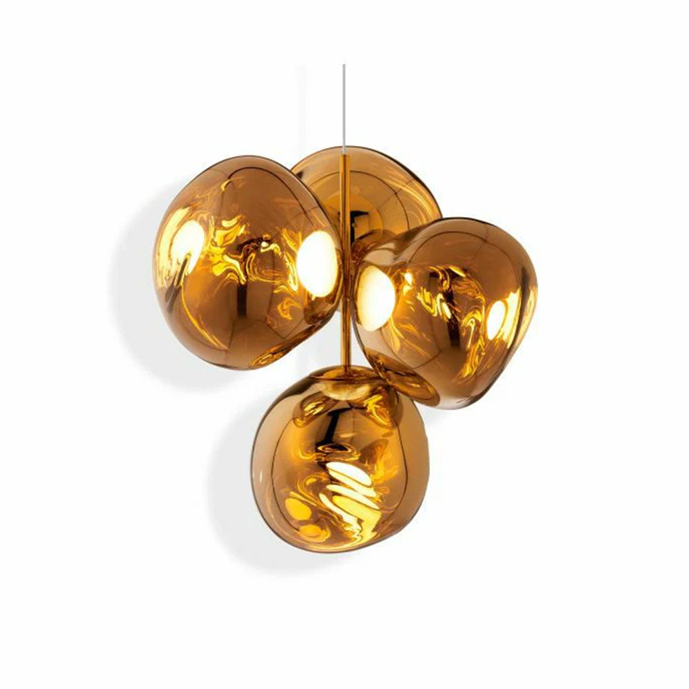 Tom Dixon. MELT SMALL CHANDELIER / Tom Dixon.（トム・ディクソン） / ペンダントライト / TDN10159GLD_ma.jpg