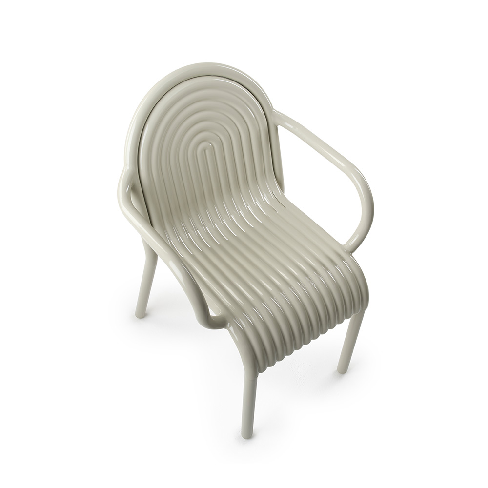 Tom Dixon. GROOVE ARM CHAIR / Tom Dixon.（トム・ディクソン） / ガーデンチェア・アウトドアチェア / TDN10168_dt_10.jpg