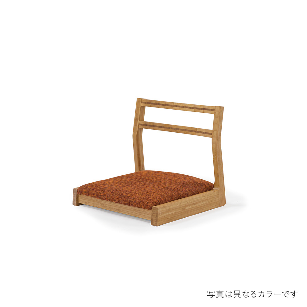 TATAMI CHAIR たたみ チェア 竹オイル仕上げ F1ソフトレザー TEORI / TEORI（テオリ） / 座椅子・ローチェア / TEO10034WHT_ma.jpg