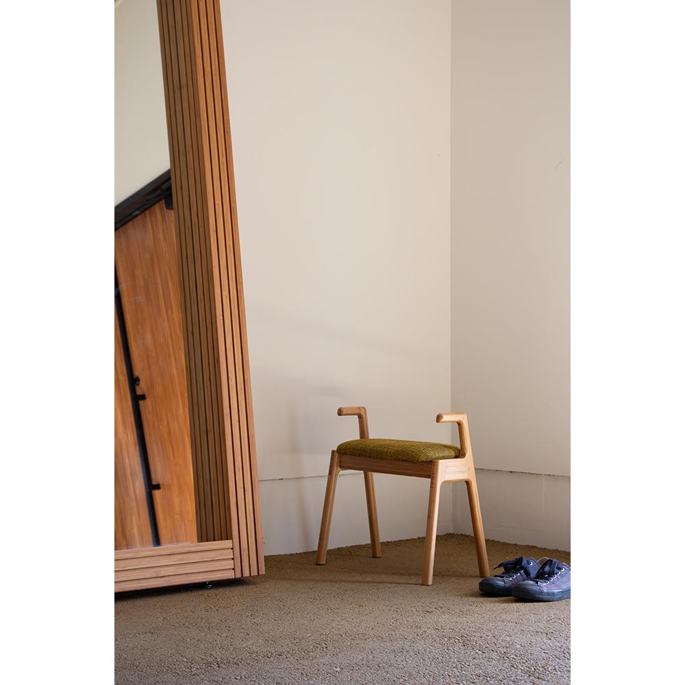 UP STOOL ENTRANCE アップスツールエントランス 竹オイル仕上げ リノリウム TEORI / TEORI（テオリ） / スツール / TEO10049_dt_07.jpg