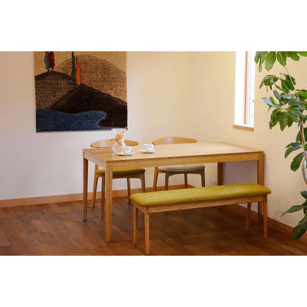 I BENCH アイ ベンチ ウレタン塗装 F1ファブリック W1200 TEORI / TEORI（テオリ） / ベンチ・ダイニングベンチ / TEO10092_dt_02.jpg