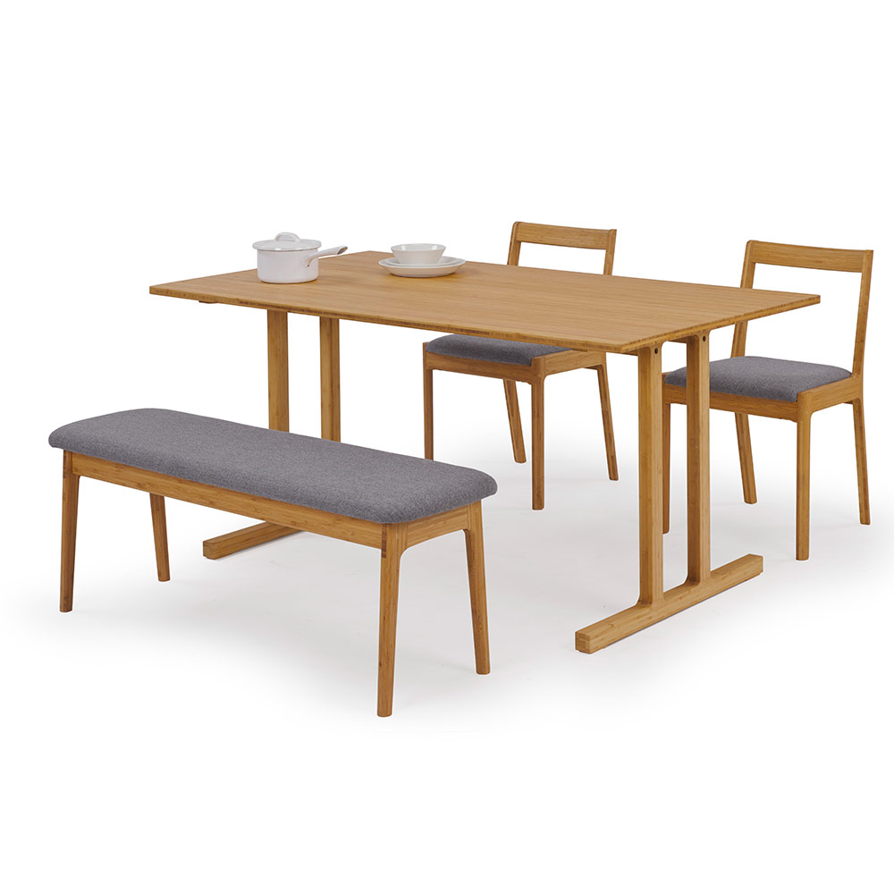 I BENCH アイ ベンチ 竹オイル仕上げ F1ファブリック W1500 TEORI / TEORI（テオリ） / ベンチ・ダイニングベンチ / TEO10093_dt_01.jpg