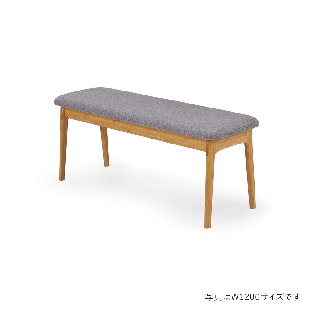 I BENCH アイ ベンチ ウレタン塗装 F1ファブリック W1500 TEORI / TEORI（テオリ） / ベンチ・ダイニングベンチ / TEO10094GRY_ma.jpg