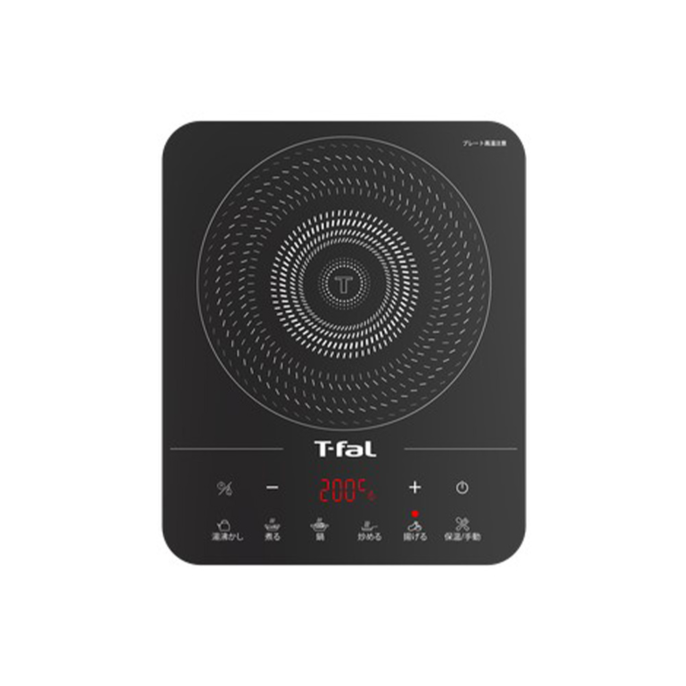 T-fal フルフラットIH リーガルレッド / T-fal（ティファール） / 低温調理器・IH調理器・電気調理器 / TFL10023_dt_02.jpg