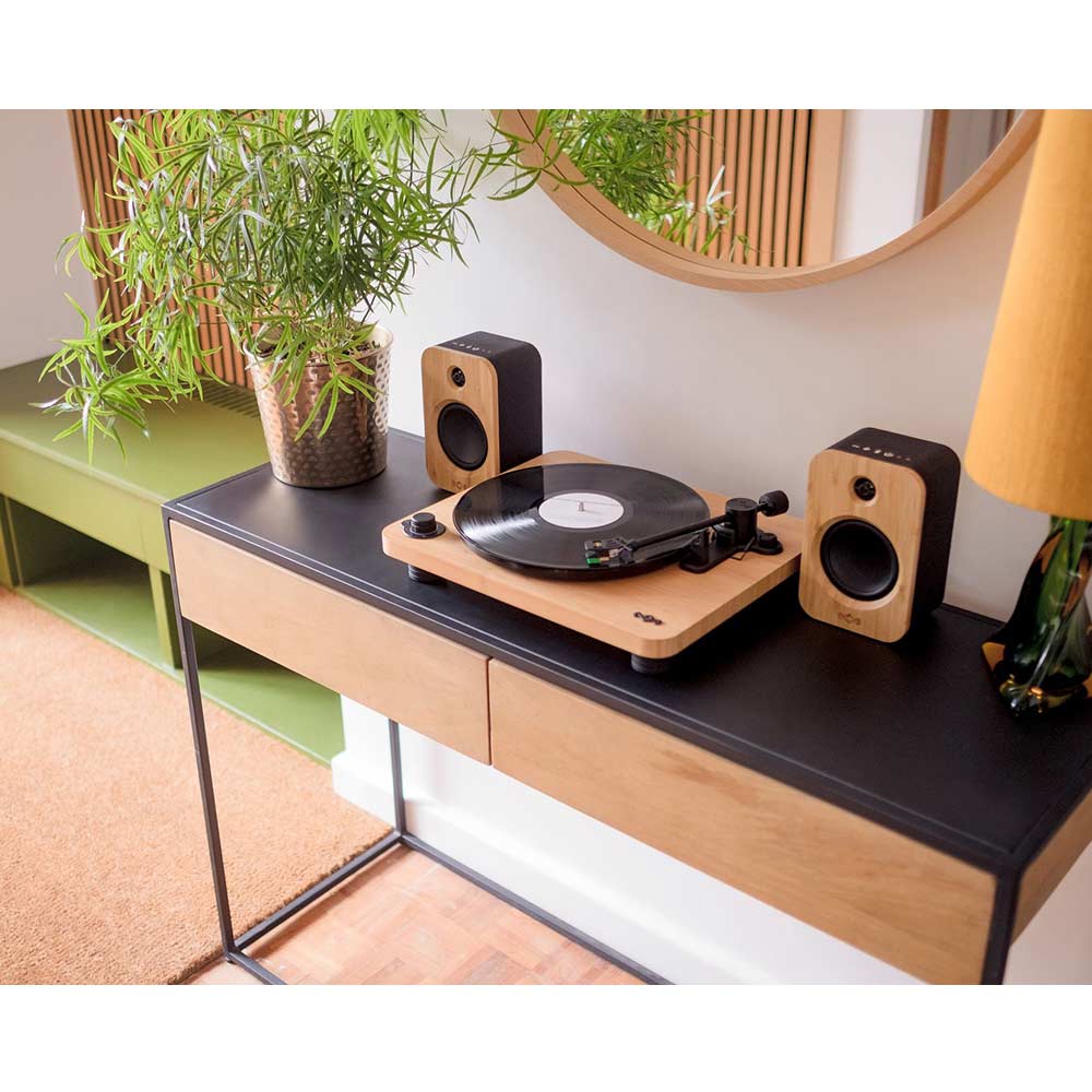 The House of Marley STIR IT UP LUX WIRELESS TURNTABLE+GET TOGETHER DUO WIRELESS SPEAKER SET / The House of Marley（ハウスオブマーリー） / オーディオ・スピーカー / THM10007_dt_01.jpg