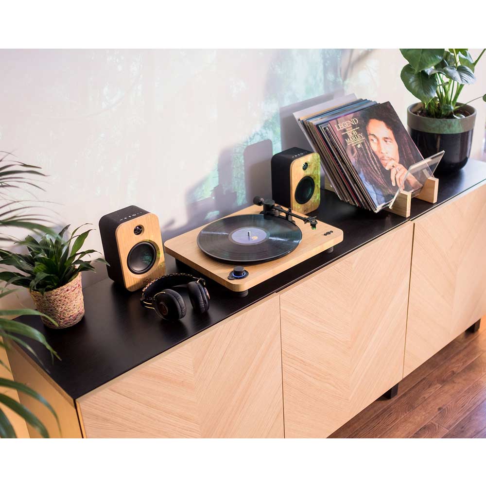 The House of Marley STIR IT UP LUX WIRELESS TURNTABLE+GET TOGETHER DUO WIRELESS SPEAKER SET / The House of Marley（ハウスオブマーリー） / オーディオ・スピーカー / THM10007_dt_02.jpg