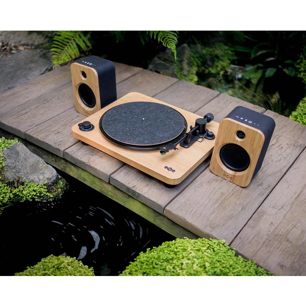 The House of Marley STIR IT UP LUX WIRELESS TURNTABLE+GET TOGETHER DUO WIRELESS SPEAKER SET / The House of Marley（ハウスオブマーリー） / オーディオ・スピーカー / THM10007_dt_04.jpg
